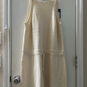 Universal Thread Cream Knit Romper